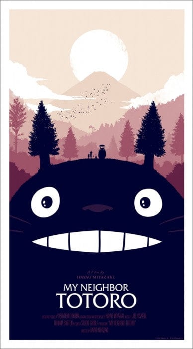 《My Neighbor Totoro》Mondo 限量海报 · Olly Moss · Olly Moss