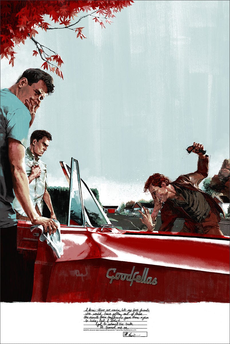 《Goodfellas》Mondo 海报 · Marc Aspinall · Marc Aspinall