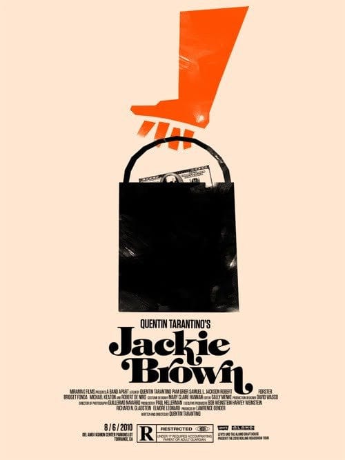 《Jackie Brown》Mondo 海报 · Olly Moss · Olly Moss