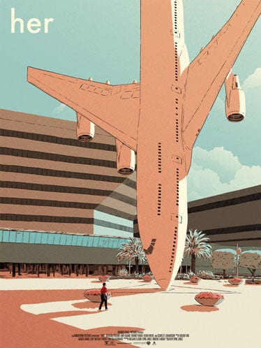 《Her》Mondo 海报 · Matthew Woodson · Matthew Woodson