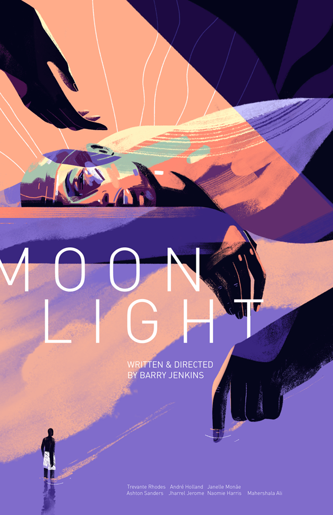 《Moonlight》Mondo 海报 · Sara Wong · Sara Wong