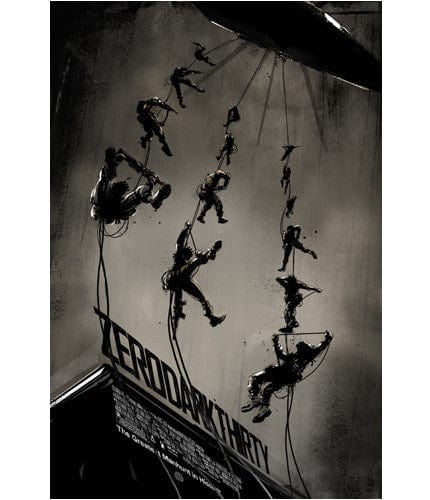 《Zero Dark Thirty》Mondo 海报 · Jock · Jock