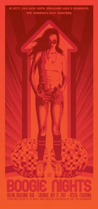 《Boogie Nights》Mondo 海报 · Todd Slater · Todd Slater