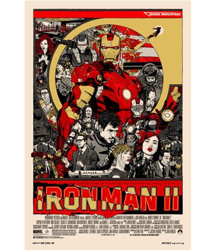 《Iron Man 2》Mondo 海报 · Tyler Stout · Tyler Stout