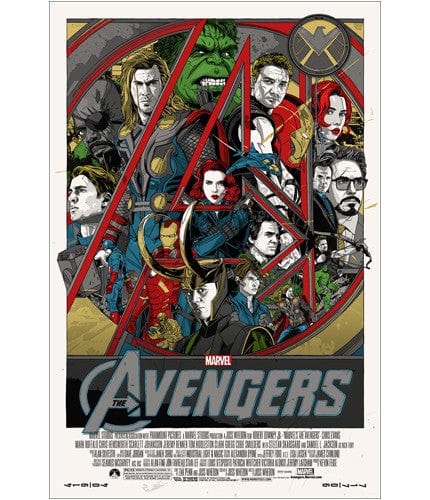 《The Avengers》Mondo 海报 · Tyler Stout · Tyler Stout